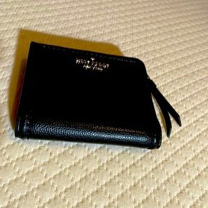 Kate Spade Black Small Leather Wallet